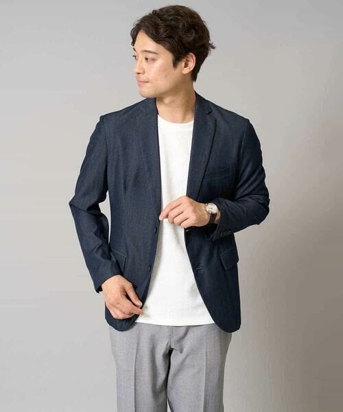 a.v.v / アー・ヴェ・ヴェ カットソー | 【接触冷感/イージーケア】キカジャカードクルーネックカットソー 通勤　ビジネス　ジャケット | 詳細28