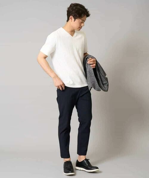 a.v.v / アー・ヴェ・ヴェ カットソー | 【接触冷感/毛玉になりにくい/イージーケア】変形スムースＶネックカットソー〈SMART SERIES〉 | 詳細16