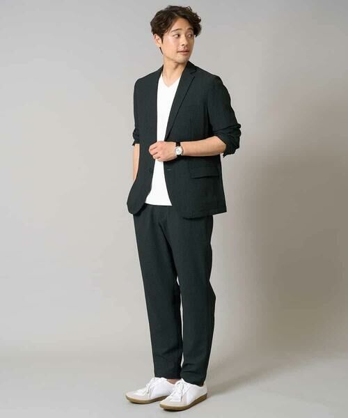 a.v.v / アー・ヴェ・ヴェ カットソー | 【接触冷感/毛玉になりにくい/イージーケア】変形スムースＶネックカットソー〈SMART SERIES〉 | 詳細21