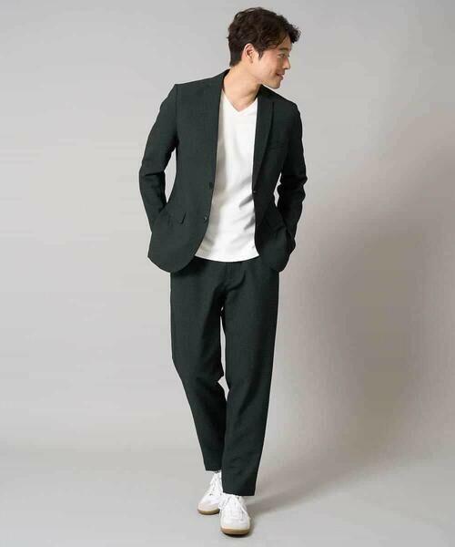 a.v.v / アー・ヴェ・ヴェ カットソー | 【接触冷感/毛玉になりにくい/イージーケア】変形スムースＶネックカットソー〈SMART SERIES〉 | 詳細22