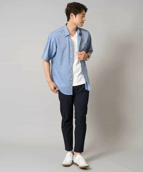 a.v.v / アー・ヴェ・ヴェ カットソー | 【接触冷感/毛玉になりにくい/イージーケア】変形スムースＶネックカットソー〈SMART SERIES〉 | 詳細25