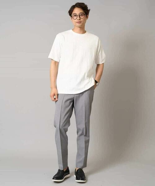 a.v.v / アー・ヴェ・ヴェ カットソー | 【接触冷感/イージーケア/毛玉になりにくい】変形スムースクルーネックカットソー | 詳細10