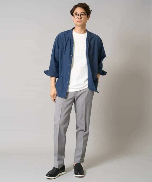 a.v.v / アー・ヴェ・ヴェ カットソー | 【接触冷感/イージーケア/毛玉になりにくい】変形スムースクルーネックカットソー | 詳細12