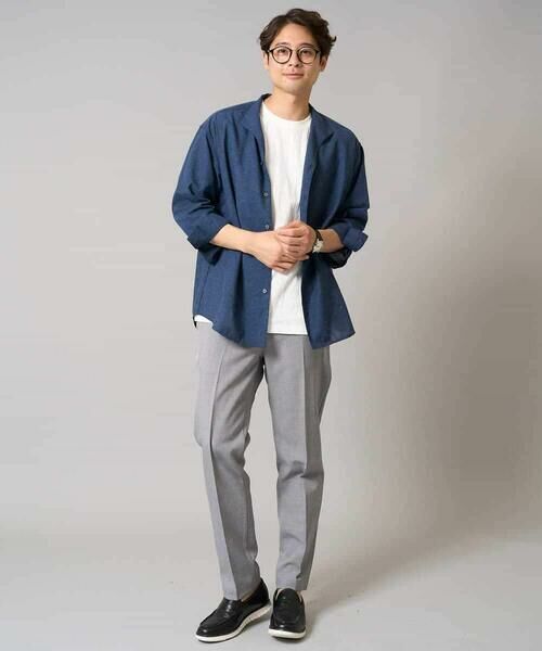 a.v.v / アー・ヴェ・ヴェ カットソー | 【接触冷感/イージーケア/毛玉になりにくい】変形スムースクルーネックカットソー | 詳細13