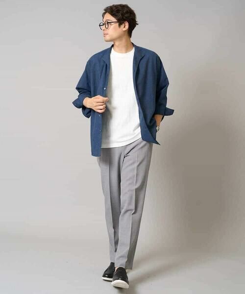 a.v.v / アー・ヴェ・ヴェ カットソー | 【接触冷感/イージーケア/毛玉になりにくい】変形スムースクルーネックカットソー | 詳細14