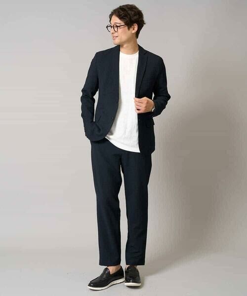 a.v.v / アー・ヴェ・ヴェ カットソー | 【接触冷感/イージーケア/毛玉になりにくい】変形スムースクルーネックカットソー | 詳細16