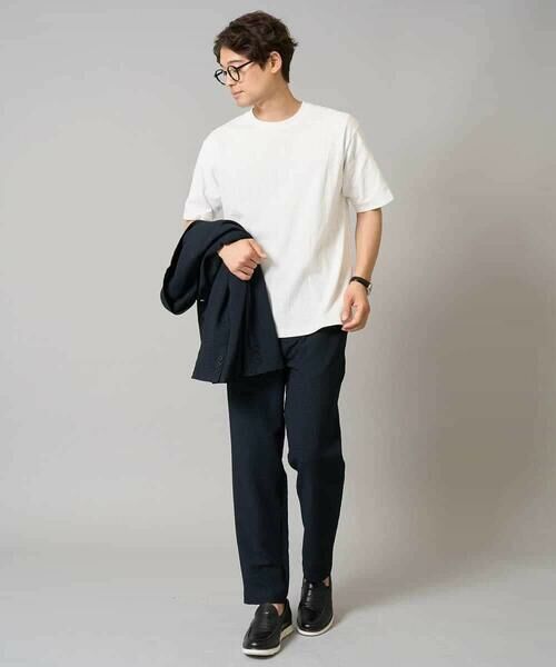 a.v.v / アー・ヴェ・ヴェ カットソー | 【接触冷感/イージーケア/毛玉になりにくい】変形スムースクルーネックカットソー | 詳細19