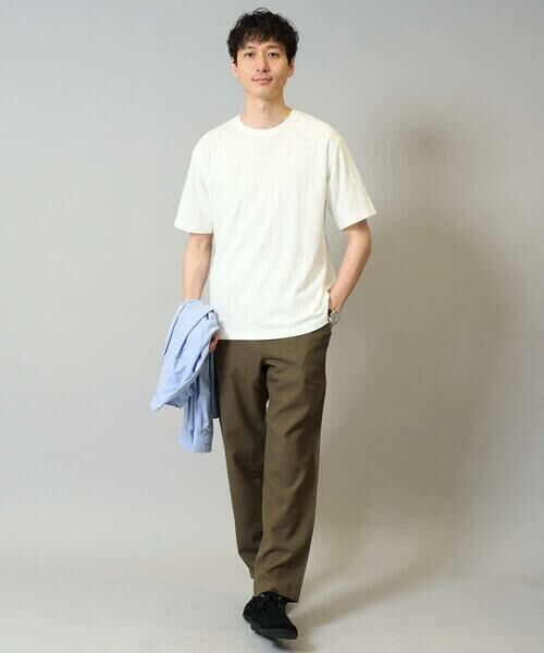 a.v.v / アー・ヴェ・ヴェ カットソー | 【接触冷感/イージーケア/毛玉になりにくい】変形スムースクルーネックカットソー | 詳細20