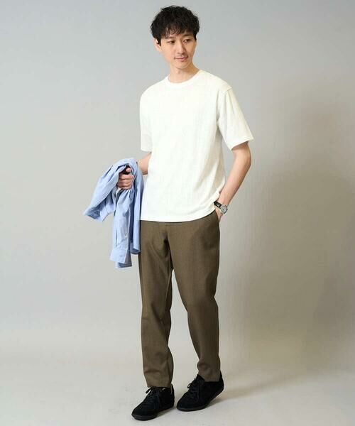 a.v.v / アー・ヴェ・ヴェ カットソー | 【接触冷感/イージーケア/毛玉になりにくい】変形スムースクルーネックカットソー | 詳細21