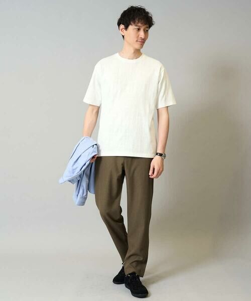 a.v.v / アー・ヴェ・ヴェ カットソー | 【接触冷感/イージーケア/毛玉になりにくい】変形スムースクルーネックカットソー | 詳細22