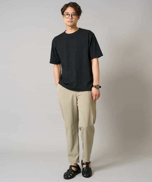 a.v.v / アー・ヴェ・ヴェ カットソー | 【接触冷感/イージーケア/毛玉になりにくい】変形スムースクルーネックカットソー | 詳細24