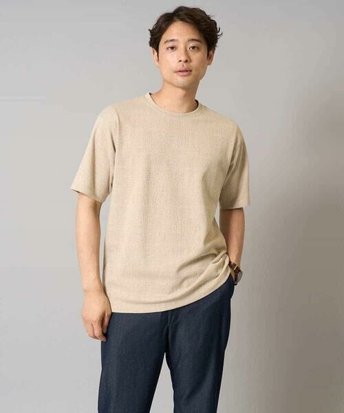 a.v.v / アー・ヴェ・ヴェ カットソー | 【接触冷感/イージーケア/毛玉になりにくい】変形スムースクルーネックカットソー | 詳細26