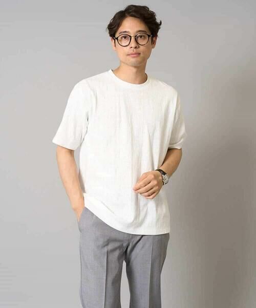 a.v.v / アー・ヴェ・ヴェ カットソー | 【接触冷感/イージーケア/毛玉になりにくい】変形スムースクルーネックカットソー | 詳細30