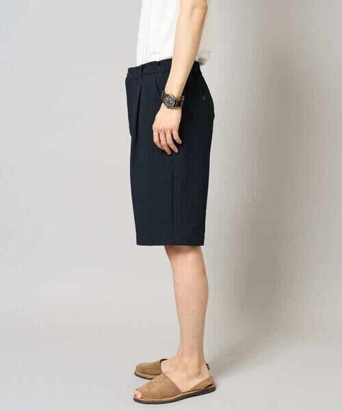 a.v.v / アー・ヴェ・ヴェ ショート・ハーフ・半端丈パンツ | 【イージーケア/吸水速乾/毛玉になりにくい】シアサッカーワンタックハーフパンツ | 詳細18