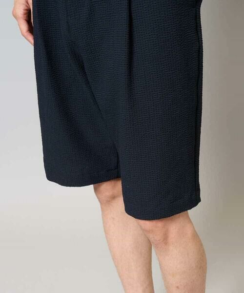 a.v.v / アー・ヴェ・ヴェ ショート・ハーフ・半端丈パンツ | 【イージーケア/吸水速乾/毛玉になりにくい】シアサッカーワンタックハーフパンツ | 詳細23