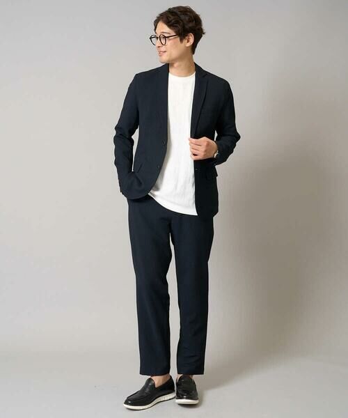 a.v.v / アー・ヴェ・ヴェ チノ・ワークパンツ | 【イージーケア/吸水速乾/毛玉になりにくい】シアサッカーセミルーズパンツ | 詳細13