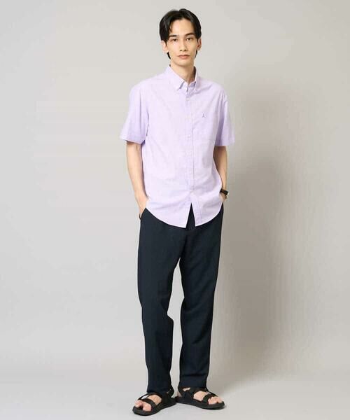 a.v.v / アー・ヴェ・ヴェ チノ・ワークパンツ | 【イージーケア/吸水速乾/毛玉になりにくい】シアサッカーセミルーズパンツ | 詳細15