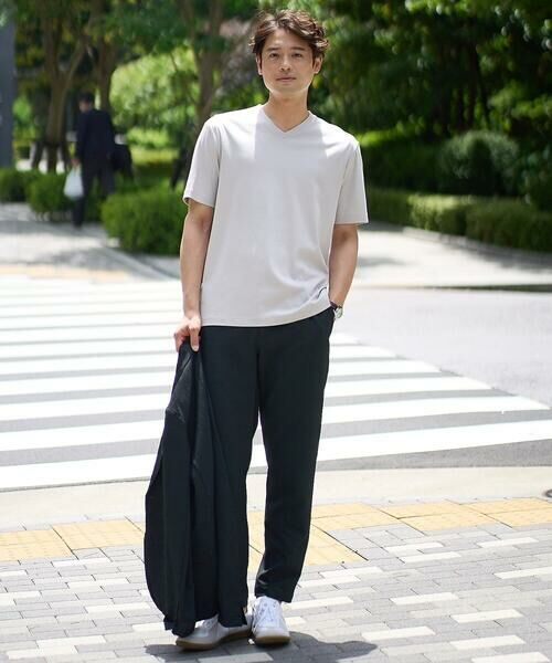 a.v.v / アー・ヴェ・ヴェ チノ・ワークパンツ | 【イージーケア/吸水速乾/毛玉になりにくい】シアサッカーセミルーズパンツ | 詳細5