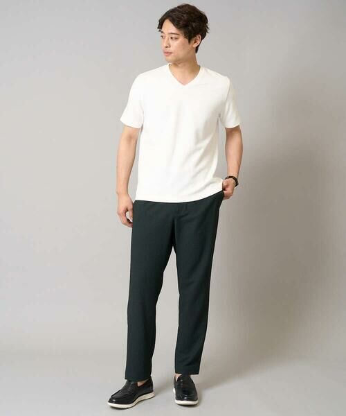 a.v.v / アー・ヴェ・ヴェ チノ・ワークパンツ | 【イージーケア/吸水速乾/毛玉になりにくい】シアサッカーセミルーズパンツ | 詳細6