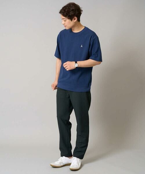 a.v.v / アー・ヴェ・ヴェ チノ・ワークパンツ | 【イージーケア/吸水速乾/毛玉になりにくい】シアサッカーセミルーズパンツ | 詳細9