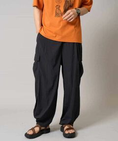 a.v.v / アー・ヴェ・ヴェ チノ・ワークパンツ | 【軽量】ワイドシルエットイージーカーゴパンツ