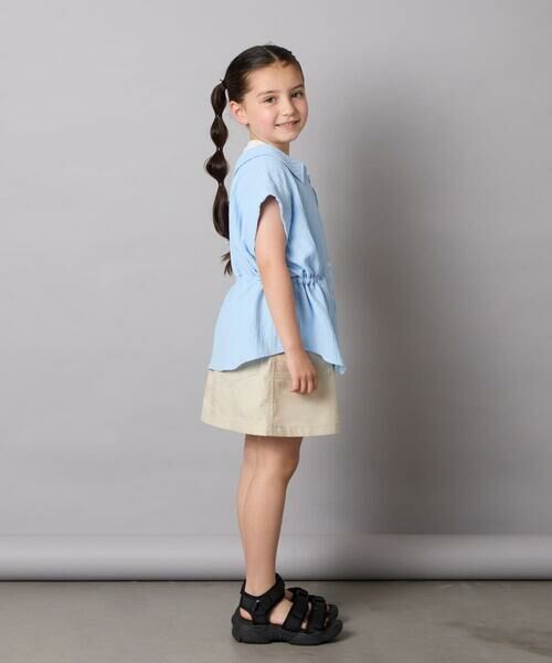 a.v.v / アー・ヴェ・ヴェ シャツ・ブラウス | 【接触冷感/ジメジメ対策】[120-160]ポコポコレイヤード風ブラウス | 詳細13