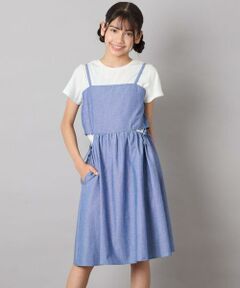 a.v.v / アー・ヴェ・ヴェ ロング・マキシ丈ワンピース | [100-160]ドッキングスリットワンピース