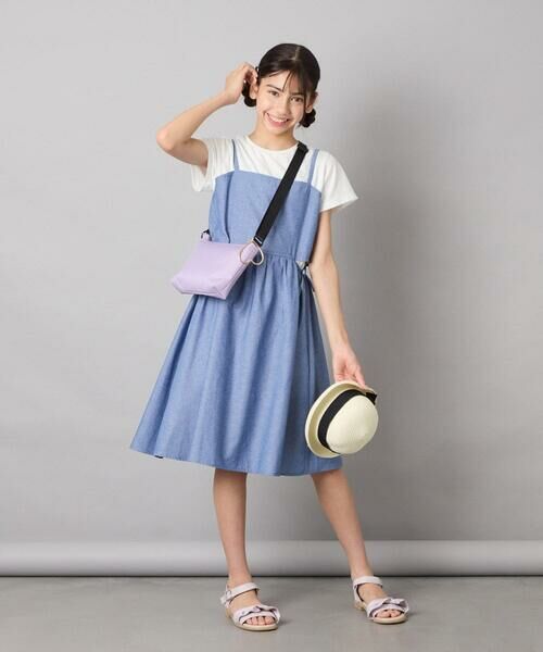 a.v.v / アー・ヴェ・ヴェ ロング・マキシ丈ワンピース | [100-160]ドッキングスリットワンピース | 詳細10