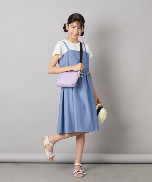 a.v.v / アー・ヴェ・ヴェ ロング・マキシ丈ワンピース | [100-160]ドッキングスリットワンピース | 詳細11