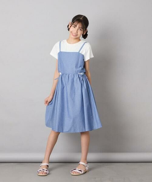 a.v.v / アー・ヴェ・ヴェ ロング・マキシ丈ワンピース | [100-160]ドッキングスリットワンピース | 詳細3