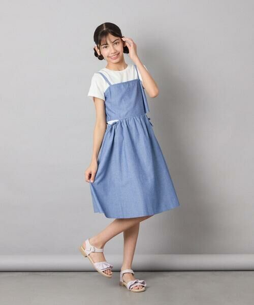 a.v.v / アー・ヴェ・ヴェ ロング・マキシ丈ワンピース | [100-160]ドッキングスリットワンピース | 詳細5