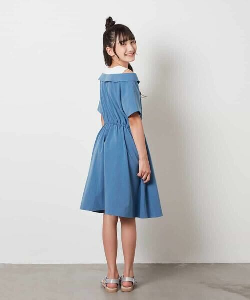 a.v.v / アー・ヴェ・ヴェ ロング・マキシ丈ワンピース | [100-130]レイヤード風オフショルワンピース | 詳細19