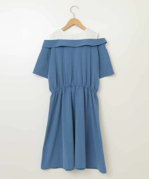 a.v.v / アー・ヴェ・ヴェ ロング・マキシ丈ワンピース | [100-130]レイヤード風オフショルワンピース | 詳細24