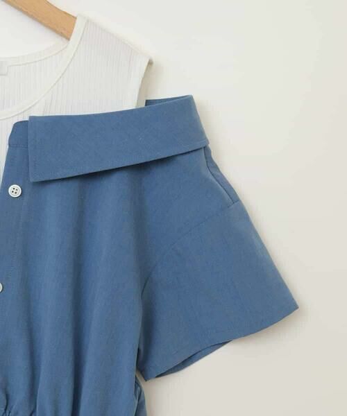 a.v.v / アー・ヴェ・ヴェ ロング・マキシ丈ワンピース | [140-150]レイヤード風オフショルワンピース | 詳細30