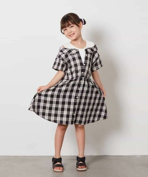 a.v.v / アー・ヴェ・ヴェ ロング・マキシ丈ワンピース | [160]レイヤード風オフショルワンピース | 詳細18