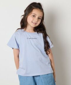 a.v.v / アー・ヴェ・ヴェ カットソー | [100-160]【WEB限定/接触冷感】フレアスリーブプチロゴTシャツ