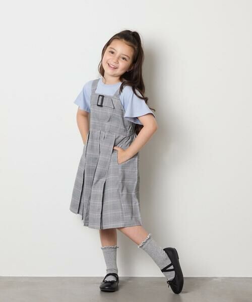 a.v.v / アー・ヴェ・ヴェ カットソー | [100-160]【WEB限定/接触冷感】フレアスリーブプチロゴTシャツ | 詳細13