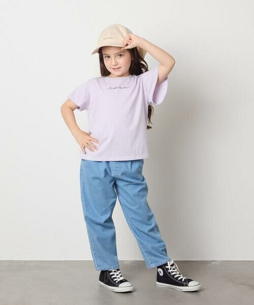 a.v.v / アー・ヴェ・ヴェ カットソー | [100-160]【WEB限定/接触冷感】フレアスリーブプチロゴTシャツ | 詳細27