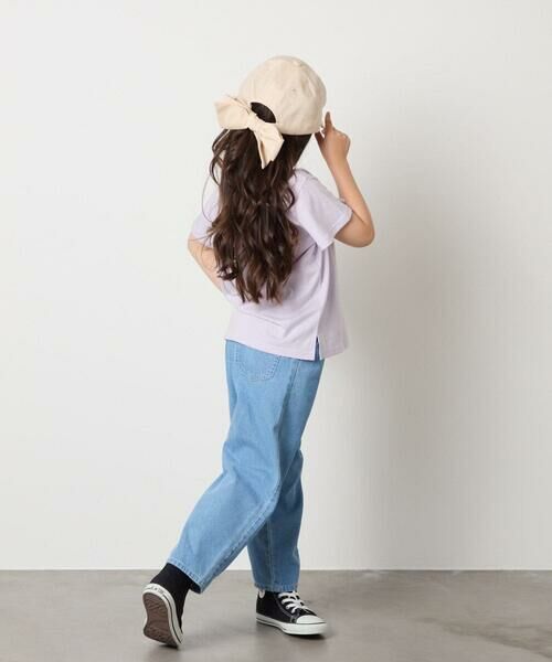 a.v.v / アー・ヴェ・ヴェ カットソー | [100-160]【WEB限定/接触冷感】フレアスリーブプチロゴTシャツ | 詳細28