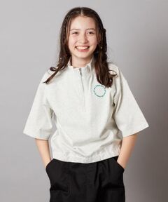 a.v.v / アー・ヴェ・ヴェ カットソー | [100-130]ハーフジッププルオーバーTシャツ