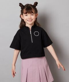 a.v.v / アー・ヴェ・ヴェ カットソー | [100-130]ハーフジッププルオーバーTシャツ