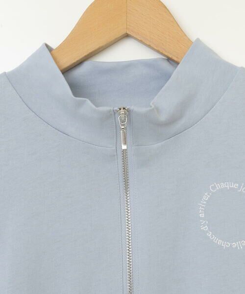 a.v.v / アー・ヴェ・ヴェ カットソー | [100-130]ハーフジッププルオーバーTシャツ | 詳細3