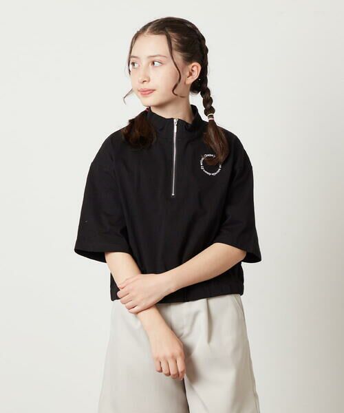 a.v.v / アー・ヴェ・ヴェ カットソー | [100-130]ハーフジッププルオーバーTシャツ | 詳細15