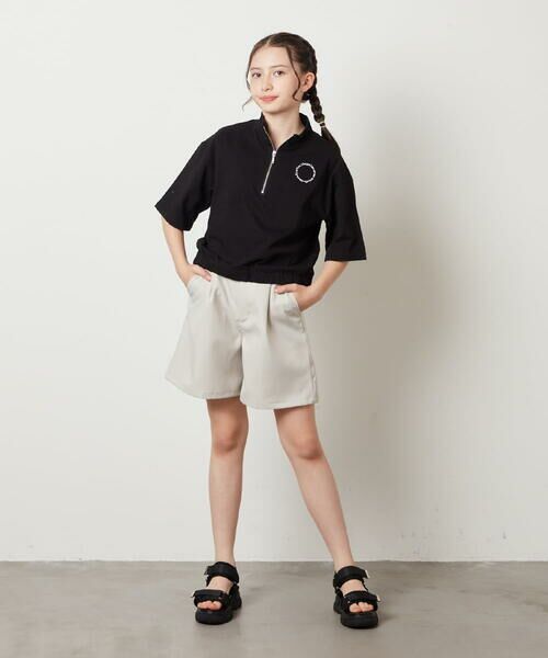 a.v.v / アー・ヴェ・ヴェ カットソー | [100-130]ハーフジッププルオーバーTシャツ | 詳細16