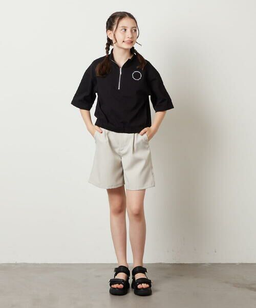 a.v.v / アー・ヴェ・ヴェ カットソー | [100-130]ハーフジッププルオーバーTシャツ | 詳細18