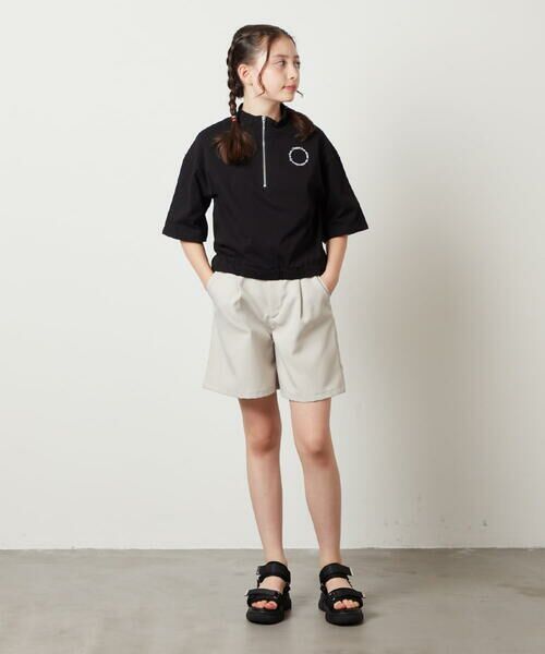 a.v.v / アー・ヴェ・ヴェ カットソー | [100-130]ハーフジッププルオーバーTシャツ | 詳細20