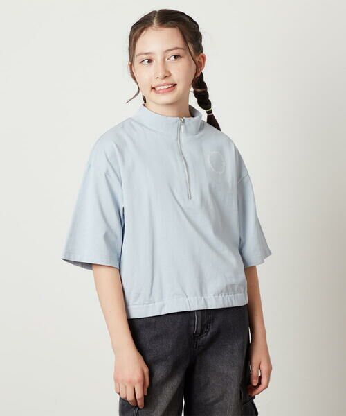 a.v.v / アー・ヴェ・ヴェ カットソー | [100-130]ハーフジッププルオーバーTシャツ | 詳細24