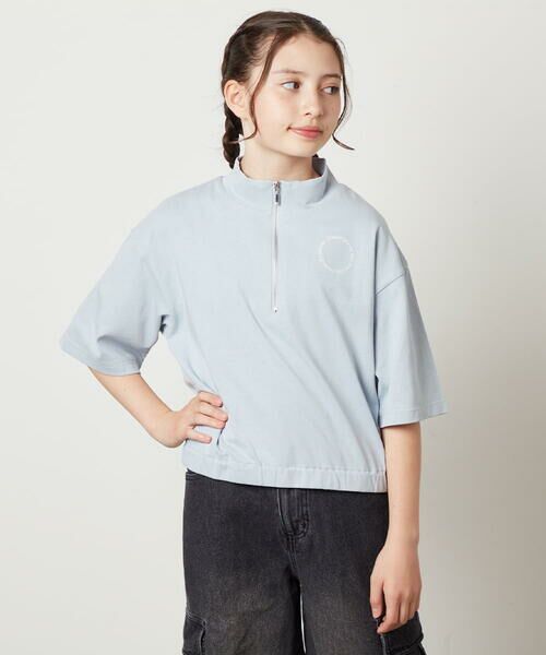 a.v.v / アー・ヴェ・ヴェ カットソー | [100-130]ハーフジッププルオーバーTシャツ | 詳細25