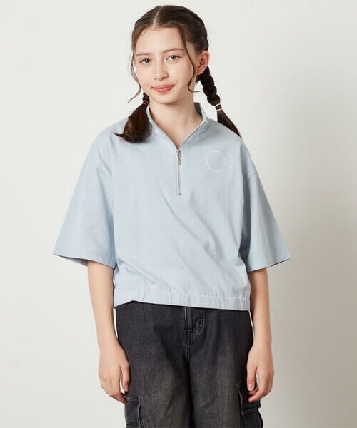 a.v.v / アー・ヴェ・ヴェ カットソー | [100-130]ハーフジッププルオーバーTシャツ | 詳細26