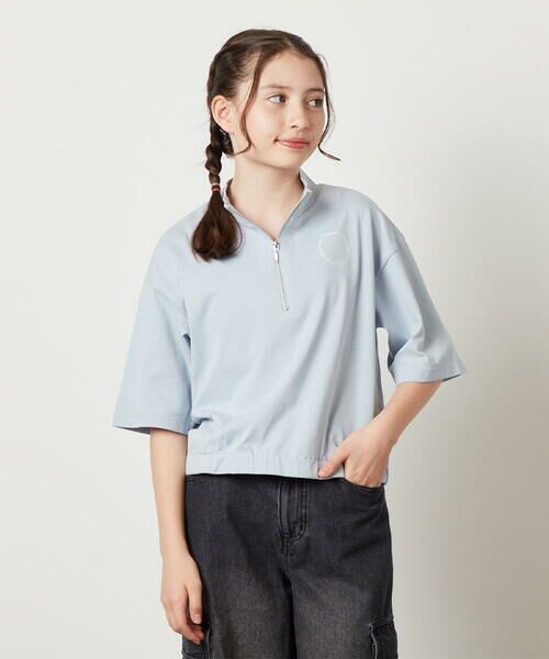 a.v.v / アー・ヴェ・ヴェ カットソー | [100-130]ハーフジッププルオーバーTシャツ | 詳細27